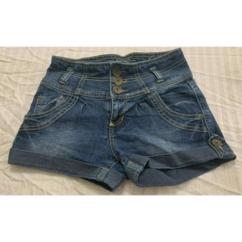 TRUCE WOMENS JEANS SHORTS SIZE 1